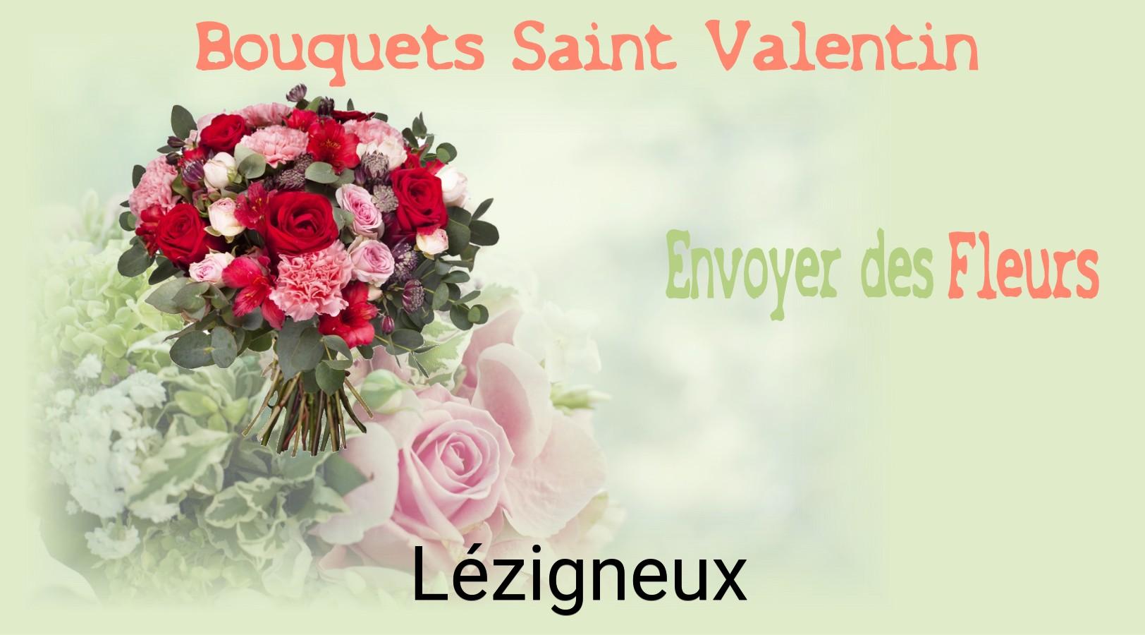 Roses de Saint-Valentin livrées à Lézigneux